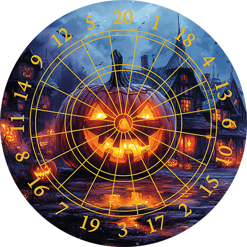 Halloween Dartboard 6