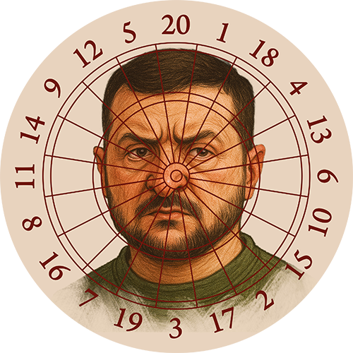Zelensky Dartboard